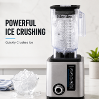 Mixeur Commercial Robuste 2,2 L à 10 Vitesses pour Smoothies, Jus et Préparation de Boissons – Idéal pour les Juseries