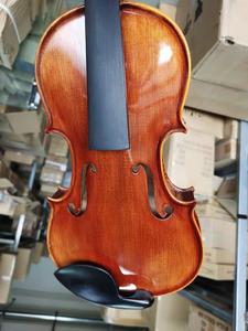 Violon traditionnel Sinomusik fabriqué en Chine, appliqué à la main, rouge brun, avec vernis à l'alcool de couleur ambre pour violoniste professionnel - Product Image 2
