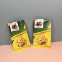 Sachets personnalisés imprimés pour aliments soufflés 40g 100g 160g 200g, sachets de film pour snacks, bonbons, chips de pommes de terre séchées, plantains, bananes, scellés au dos
