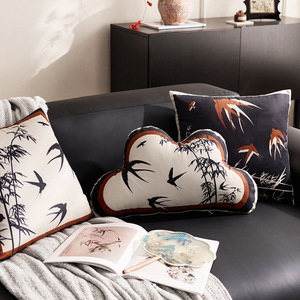 Cojín Decorativo de Lujo con Forma de Nube Irregular para Sofá, Sala de Estar, Estudio, Sala de Té, Respaldo de Cama - Product Image 4