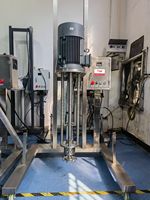 Homogénéisateur Agitateur Pneumatique CE à Cisaillement Élevé pour Peintures, Encres et Teintures, en Acier Inoxydable, pour Barils