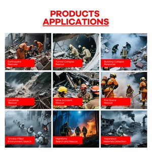 Mặt đất di động thâm nhập Radar Phát Hiện cuộc sống thiết bị phát hiện độ chính xác cao cho Cứu Hộ Khẩn cấp trong đống đổ nát khu vực nguy hiểm - Product Image 4