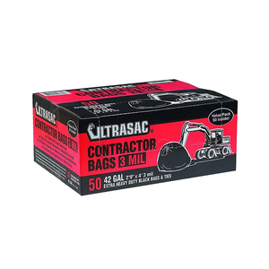 Sacs poubelles de qualité supérieure, résistants, de classe supérieure, Ultrasac, pour professionnels, 360 litres - Product Image 6