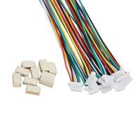 SH 1.0 mikro Mini 2 3 4 5 6 7 8 9 10 11 12 Pin konektor JST dengan kabel 100MM kustom