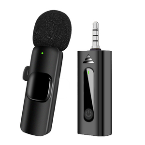 OEM Factory BT Audio Video Recording Mini Lapel Clip Condenser K8 K11 K35 <b>Wireless</b> Lavalier <b>Microphone</b> for Android - Product Image 3
