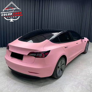 Vente en gros de poudre d'oeillet satiné PVC sec bâtonnet vinyle <span class=keywords><strong>film</strong></span> de protection auto-adhésif à couleur changeante pour la carrosserie - Product Image 4