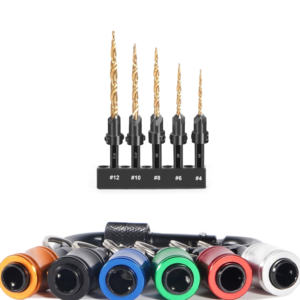 סט מקדחי שקע TOOLJOY 6 חלקים עם מוט הארכה מתחלף וטבעת קרבין, יצרן ישיר OEM - Product Image 3