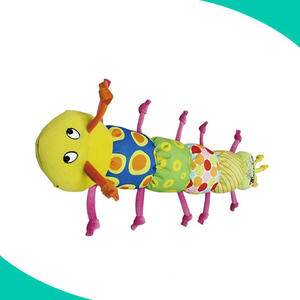 Bunte Raupe Big Insect Spielzeug Plüsch Spielzeug Puppe Gefüllte PP Baumwolle Raupe Spielzeug Für Kinder Geschenke - Product Image 2