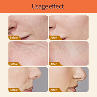 Sérum éclaircissant à la vitamine C en marque propre, acide hyaluronique, niacinamide, collagène, extraits végétaux, hydratant raffermissant et repulpant