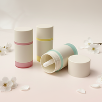 Offre Spéciale – Contenants Vides Personnalisables Mat pour Déodorant, Crème Solaire, Crème Visage, Sérum Soin de la Peau – 15g/30g/50g/75g – PP/AS à Vis
