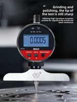 Indicateur de profondeur numérique à cadran, jauge électronique de type aiguille, mesure de profondeur de précision industrielle de haute qualité