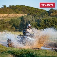 ATV de 500CC de YKGO, Directo de Fábrica, para Aventuras en la Playa, con Tracción en las 4 Ruedas, Cabrestante y EPA