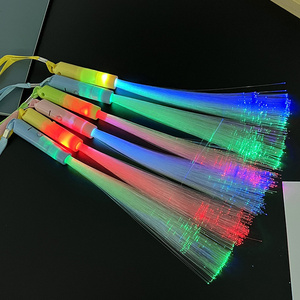 FL-556 LED Light Wands Bulk Fiber Optic <strong>Glow</strong> <strong>Sticks</strong> for Various Birthday Bridal Wedding Parties Christmas April Fool's Day - Product Image 4