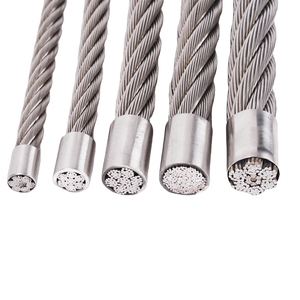 Câble métallique en acier galvanisé 6x19 + FC <span class=keywords><strong>4mm</strong></span> 6mm 8mm 10mm 12mm Câble en fibre 7x7 Soudage Coupe Pliage Poinçonnage ANSI Coated - Product Image 2