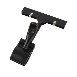 Porte-étiquette de prix double face rouge en plastique avec pince de fixation pratique pour supermarché - Product Image 5