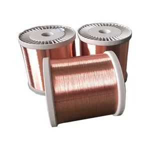 Precio DE FÁBRICA DE Huawang, Aluminio revestido de cobre/acero revestido de cobre 0,12 Ccs/CCA, alambre para fabricantes de cables