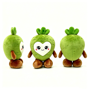 Lindo Peluche de Oliva Verde, Juguete de Peluche Suave para Niños Unisex de 3 Años en Adelante - Product Image 3