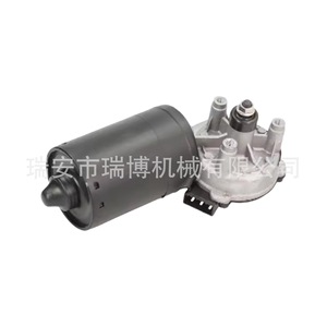 มอเตอร์ปัดน้ำฝน 1J0955119 6K0955119 สำหรับ Skoda Vw 12V วัสดุเหล็ก - Product Image 1