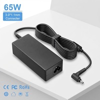 Adaptateur secteur de remplacement OEM 65W 3.0*1.1mm à connecteur cylindrique pour ordinateur portable Acer, compatible usage mondial