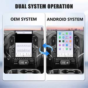 <span class=keywords><strong>Autoradio</strong></span> tactile 17,2 pouces pour Chevrolet Silverado GMC SIERRA 2019-2023, Android Auto, GPS, navigation, CarPlay sans fil - Product Image 2