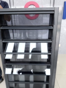 As2047 Toma nhôm kính louver khung cửa sổ nhôm kính louver khuôn cửa sổ nhôm kính louver cửa sổ trượt - Product Image 2