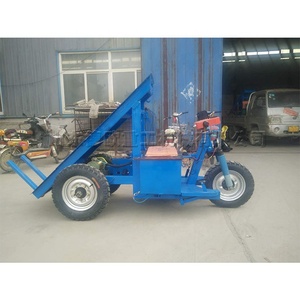 Small Flat Brick Three Wheeled Truck Construction Transport Climbing Ability Flatbed Type Brick <b>Puller</b> Hand Operated Du - Product Image 3