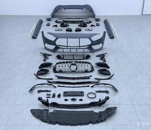 Pare-chocs avant style <span class=keywords><strong>A45</strong></span> S pour <span class=keywords><strong>Mercedes</strong></span> Classe A W177, calandre Panamericana, carrosserie étroite, kit 1:1 - Product Image 1