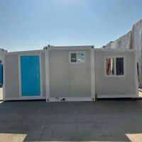 Villa préfabriquée en acier de luxe certifiée CE pour les régions côtières |   Murs en panneaux sandwich pour maison modulaire de 20 pieds |   Anti-corrosion personnalisable