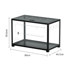 Gabbia per criceti trasparente di lusso di grandi dimensioni in materiale acrilico di protezione ambientale di vendita calda - Product Image 2