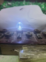 Ampoule LED étanche IP68 à facettes colorées HQ SMD G30 pour décorations de Noël et de mariage en extérieur, à intensité variable