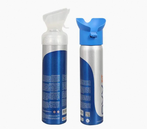 ossigeno può in alluminio portatile puro inscatolato per la respirazione medechiale con stampa personalizzata - Product Image 3