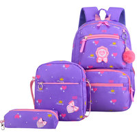 Mochila de estudiante de escuela primaria con diseño de princesa coreana para niñas de 1-3-4-6 grado 7-9-12 años