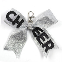 Pita Glitter Cheer untuk Tas Butik Anak Perempuan, Gantungan Kunci Pita Cheer, Dekorasi Gantungan Kunci Tas