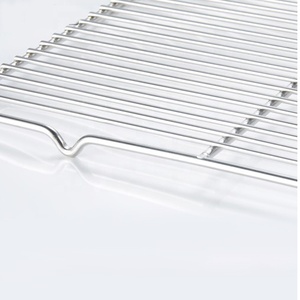 Rejilla de Enfriamiento Rectangular de Acero Inoxidable de Alta Calidad, Gran Estabilidad, Bandeja para Secar Alimentos en Horno para Panadería - Product Image 6