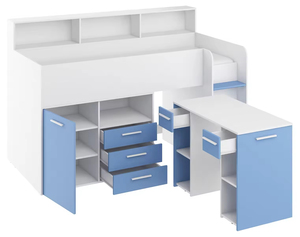 Cadre de lit moderne HMS avec panneau en bois faux cristal bling gris argenté et tiroirs en similicuir - Product Image 6