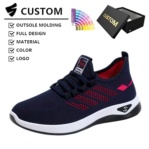 Chaussures de sport pour hommes personnalisées en usine, à la mode, avec empeigne DTY respirante, confortables, légères, pour la marche, le jogging, l'exercice et les loisirs - Product Image 1