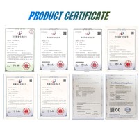 Mini Proyector de Ventilador Holográfico 3D Cuadrado con Cubierta, Control por Aplicación Móvil, Ventilador LED Portátil, Pantalla Holográfica 3D en Estuche