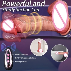 Jouet sexuel souple pour femmes, Dildo en forme de faux pénis avec picots, ventouse, pour masturbation - LM-A057-5 - Product Image 5