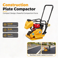 Compacteur de plaques industriel mobile pour la réparation routière