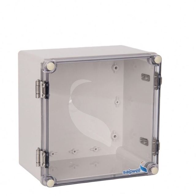 IP67 Abs Electronic Box Hinged Plastic Enclosure Waterproof Power Distribution Outdoor Junction Box IP66 Waterproof  Box
