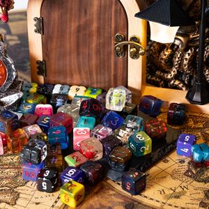 FACCUB 16 мм D6 Dnd пластиковые полимерные кубики дропшиппинг <span class=keywords><strong>6</strong></span>-сторонние пустые кости для настольной игры - Product Image 4