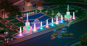 Indoor Outdoor Kleine Mini Fontein Tuin Decoratie Muziek Dansen Fontein Jets Voor Verkoop - Product Image 3