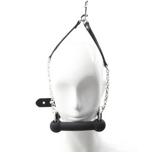 Set di Giocattoli Sessuali in Pelle Nera per Bondage e Giochi SM in Offerta - Product Image 4