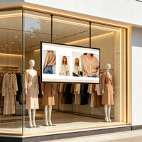Señalización Digital de Pared con Android de 15.6/18.5/21.5/23.8/27 Pulgadas, Pantalla LCD Publicitaria con Wifi para Promoción de Marca en Tiendas y Boutiques