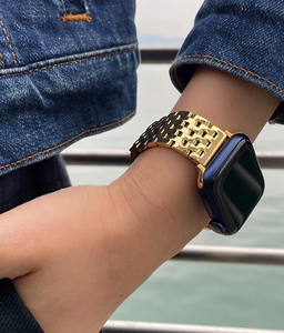 Keepwin Eleganti Cinturini in Acciaio Inossidabile per Smartwatch, Bracciali Metallici per <span class=keywords><strong>Apple</strong></span> 11 10 9 8 7 6SE per Donne - Product Image 4