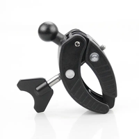 Poignées solides pinces à tube supports de montage 17mm support de boule en plastique clip universel moto crabe pince guidon