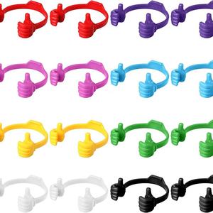 PP Material Thumb Phone Stand Holder Adjustable Smartphone <b>Desk</b> Stand Silk Screen Printing for Office Home Use Promotional Gift - Product Image 2