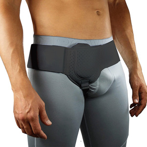 Cinturón de cintura ajustable transpirable para soporte de <span class=keywords><strong>hernia</strong></span> deportiva, Correa <span class=keywords><strong>inguinal</strong></span> para hombre para alivio del dolor, recuperación ortopédica - Product Image 2