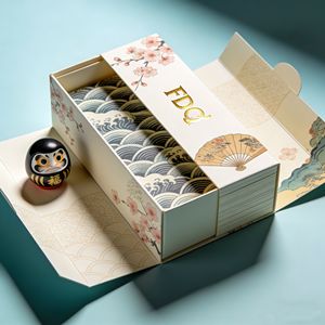 定制品牌标志，用于高级礼品盒。 运输多种风格的礼品包装。 工厂定制。 - Product Image 2