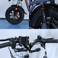 Vélo électrique à emporter livrer de la nourriture vélo électrique avec boîte de coffre avec support de téléphone vélo électrique léger de haute qualité à bas prix